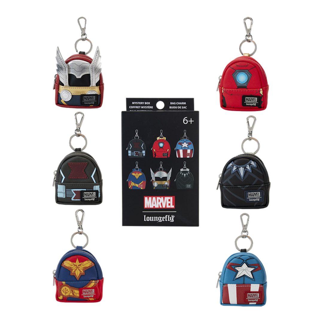 Loungefly Disney Mickey and Friends Mini Backpack Mystery Box Bag Charm