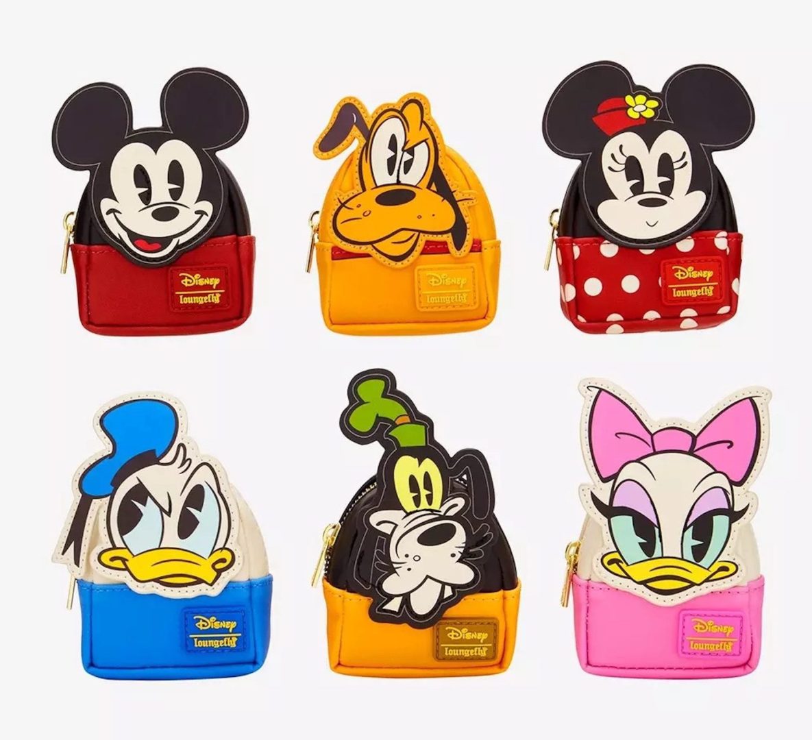 Loungefly Disney Mickey and Friends Mini Backpack Mystery Box Bag Charm