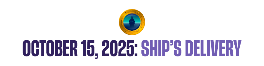 Disney Destiny Ship's Log Ship Delivery 