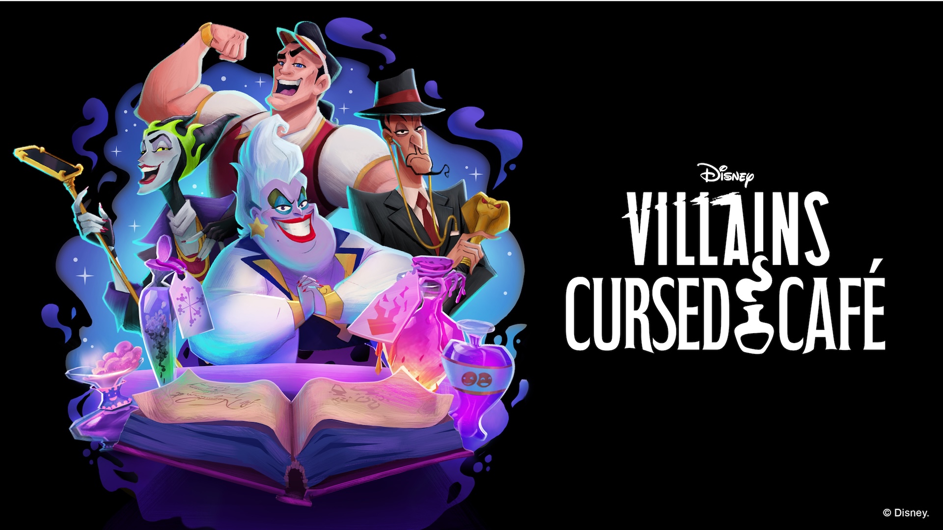 Disney Villains Cursed Café Game