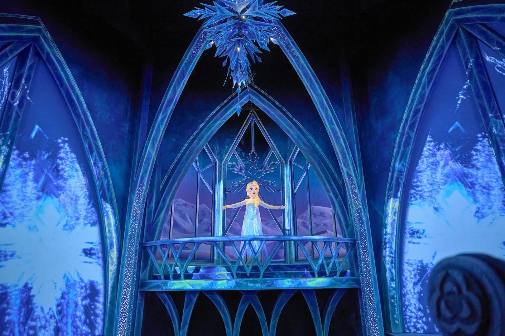 Frozen Ever After Elsa Audio Animatronics figure at Walt Disney World
