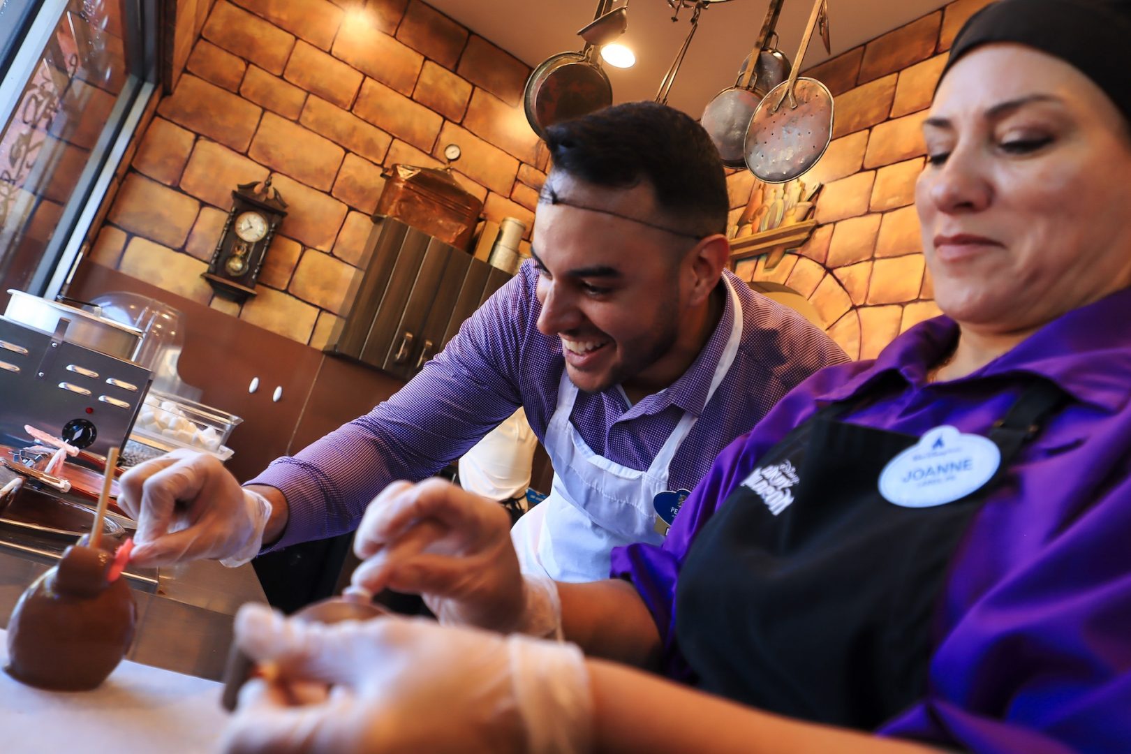 Cast Members at Disney Springs Candy Cauldron