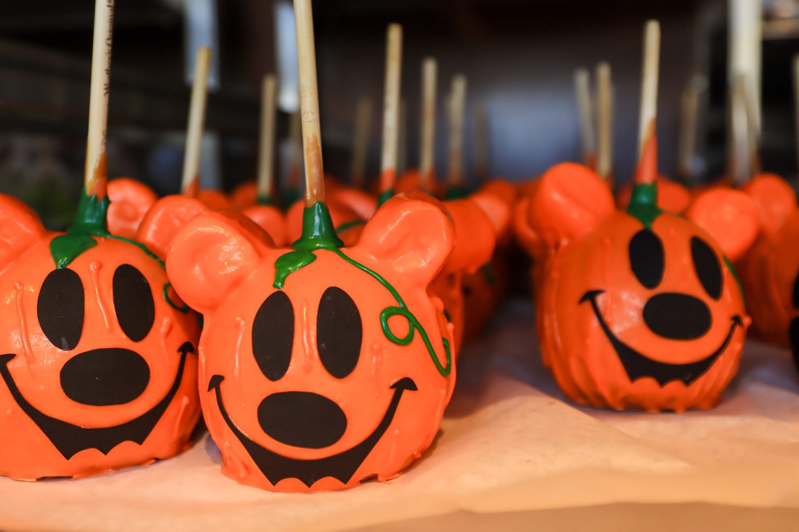 Candy Apples at Disney Springs Candy Cauldron