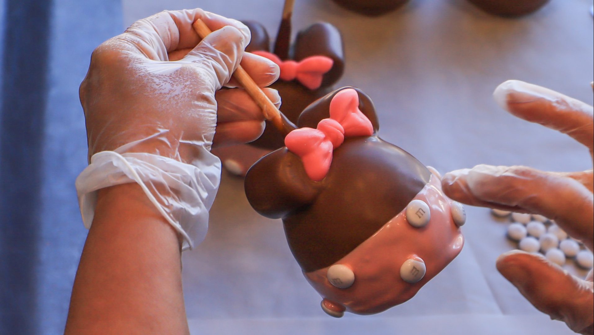 Candy Apples at Disney Springs Candy Cauldron
