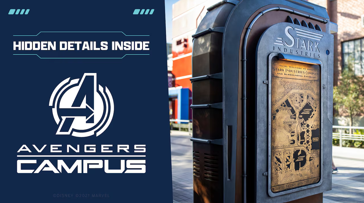 Hidden Details in Avengers Campus