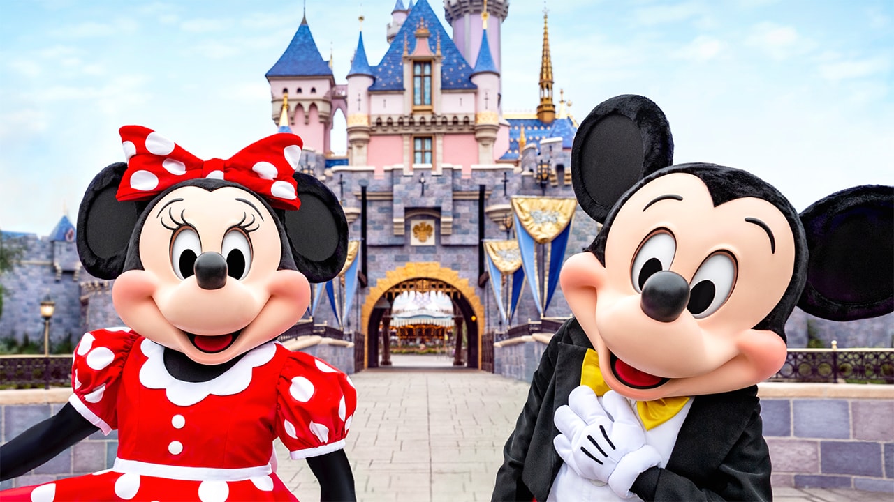 Mickey Mouse and Minnie Mouse in 2021