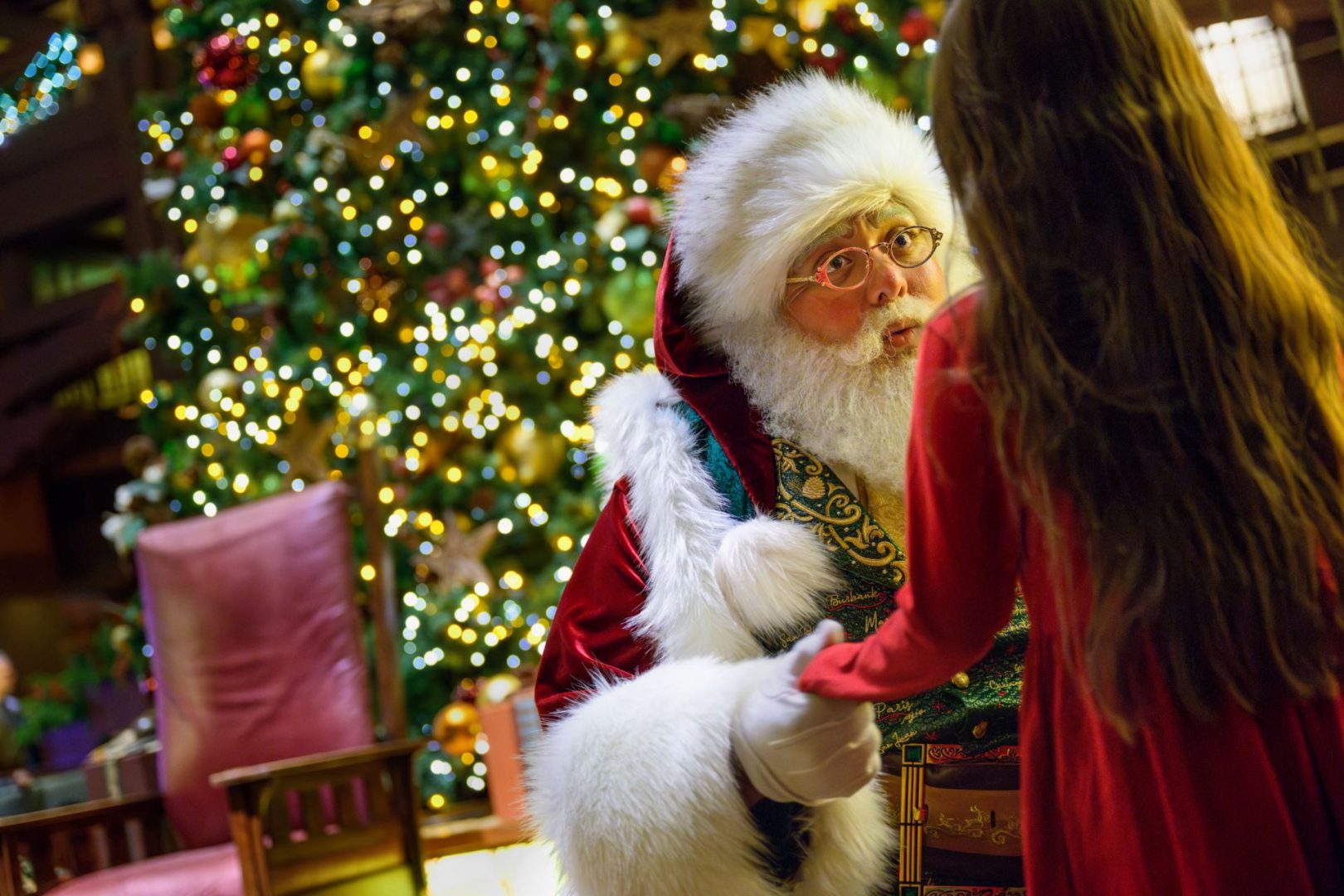 Santa Claus at Disneyland Resort