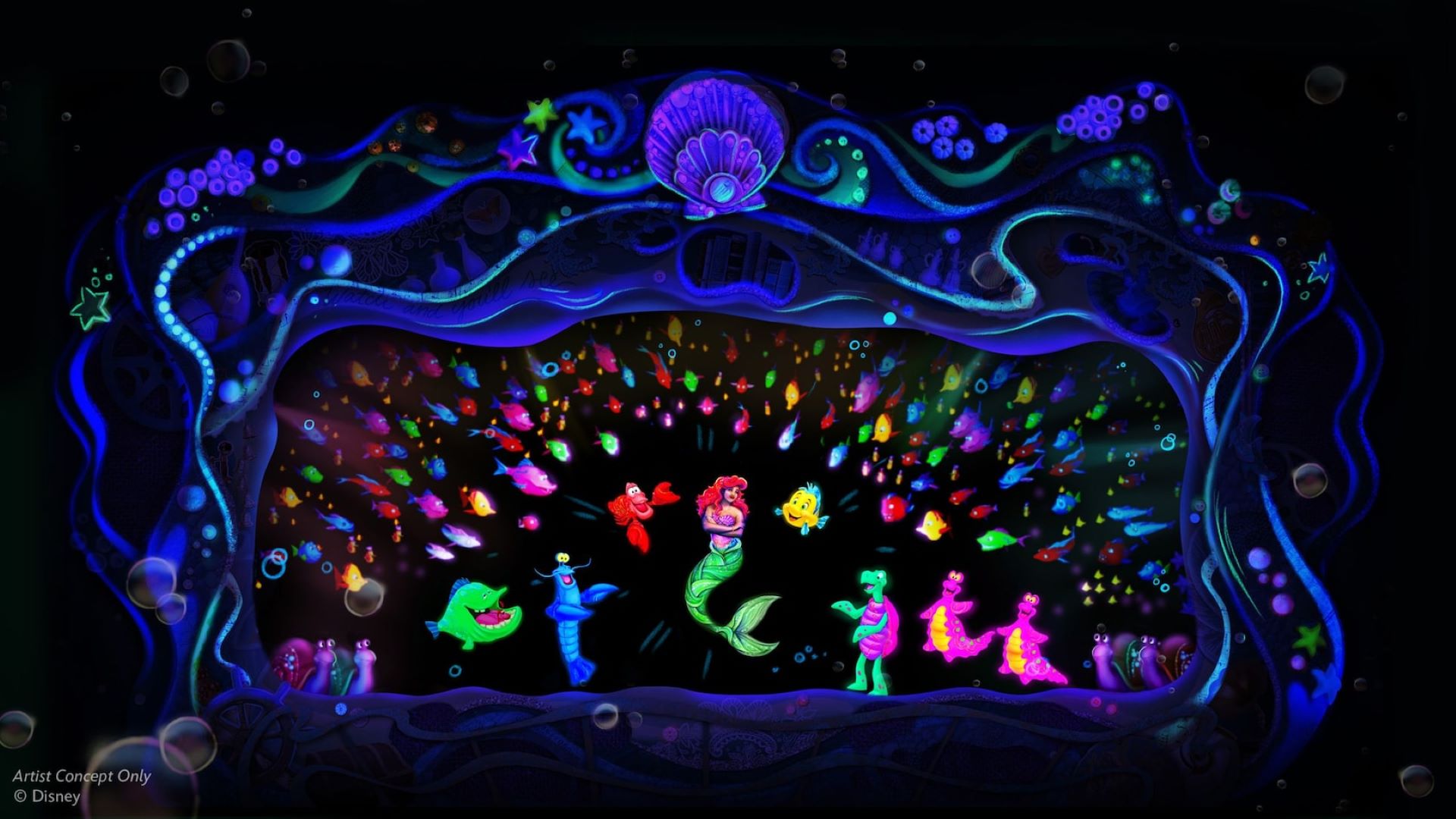 The Little Mermaid - A Musical Adventure at Disney's Hollywood Studios