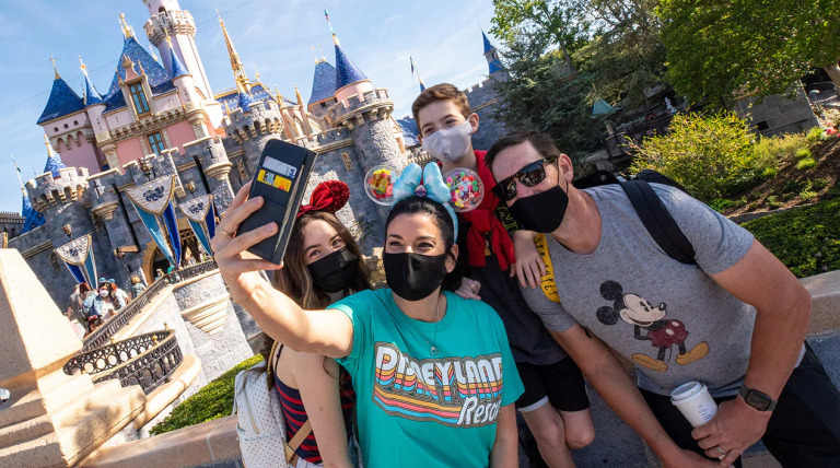 Young Adults at Disneyland 2021