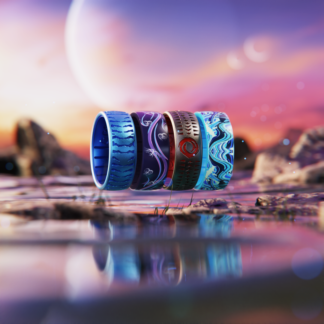 Avatar Fire and Ash Rings