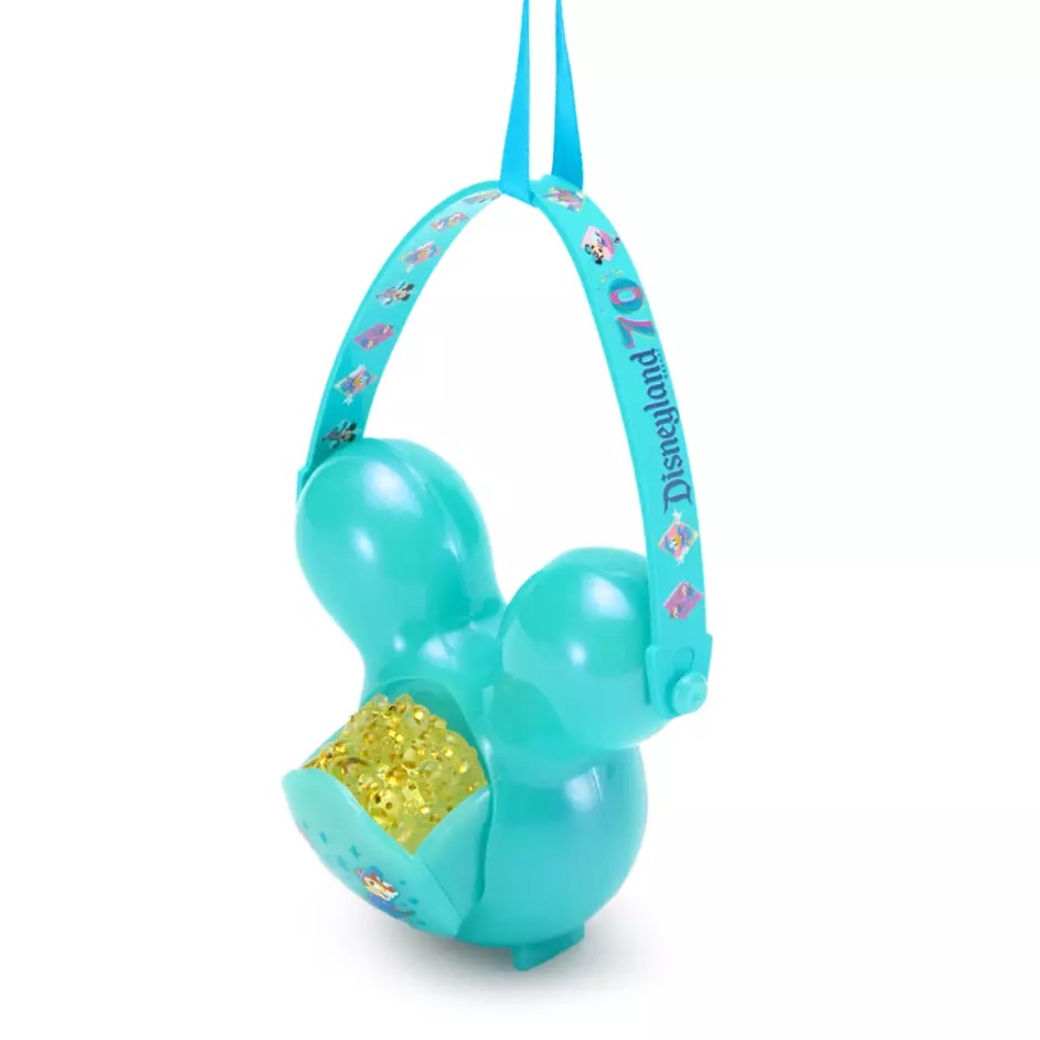 Disney Store and Disneyland Resort Mickey Mouse and Friends Balloon Light-Up Popcorn Bucket Ornament