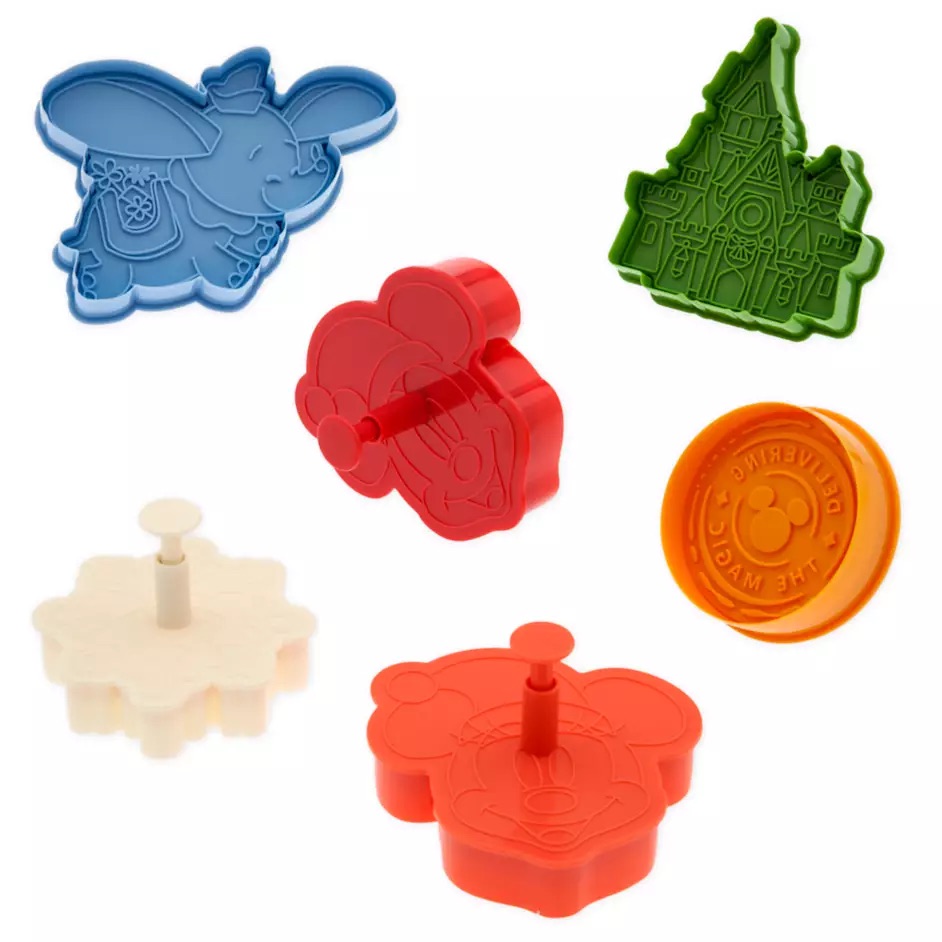 Disney Store and Disney Parks Mickey & Friends Holiday Cookie Stamp Set