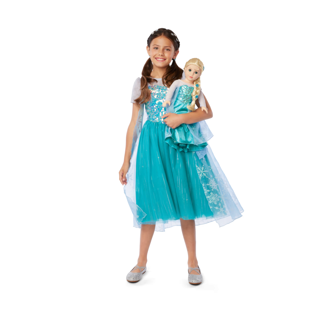 Disney Frozen Elsa Doll & Matching Dress for Girls by American Girl