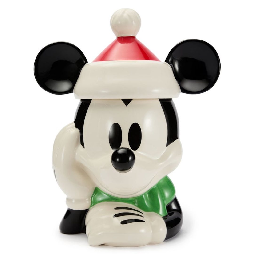 Santa Mickey Mouse Cookie Jar