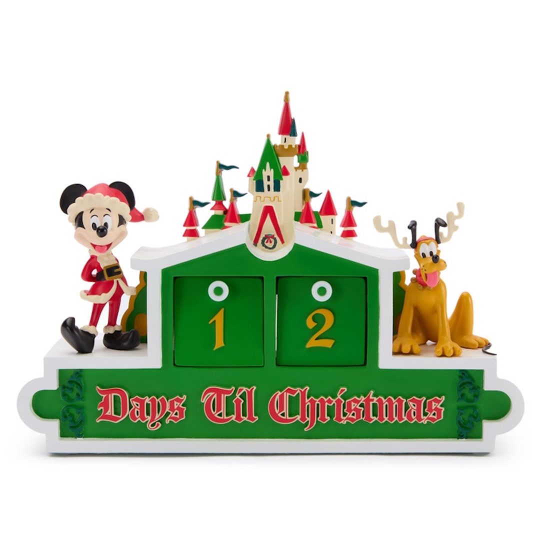 Holiday Fantasyland Castle Countdown Calendar Figure