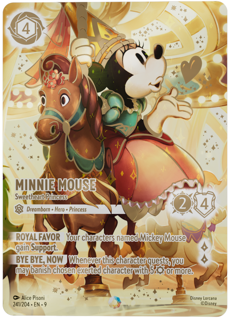 Lorcana iconic card rarity 