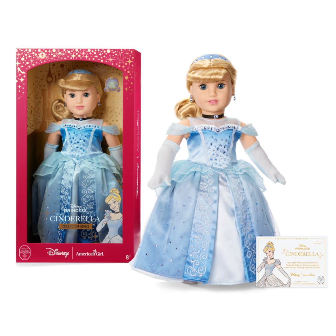 Disney Princess Cinderella 18-inch Doll by American Girl Collector Series