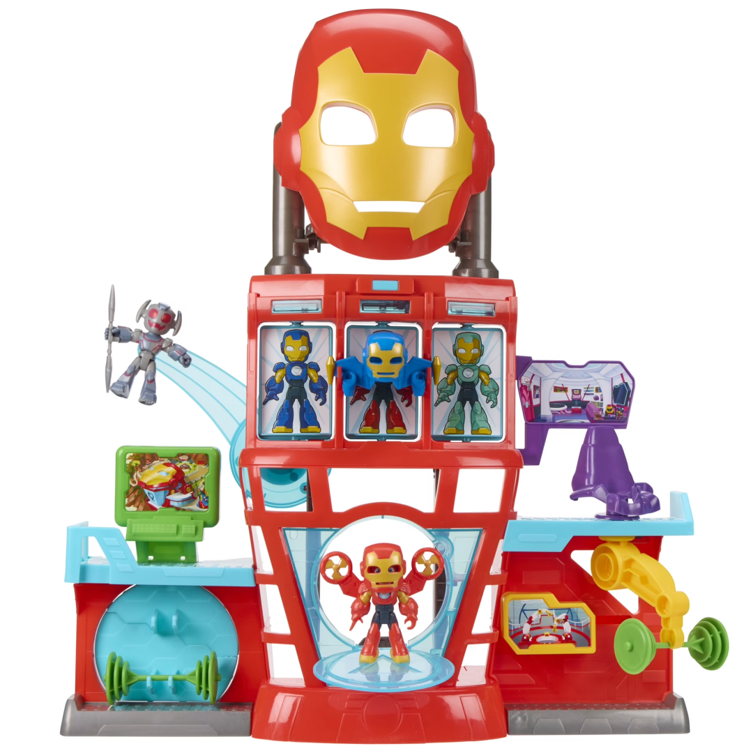 Iron Man and his Awesome Friends Iron Quarters Playset by Hasbro