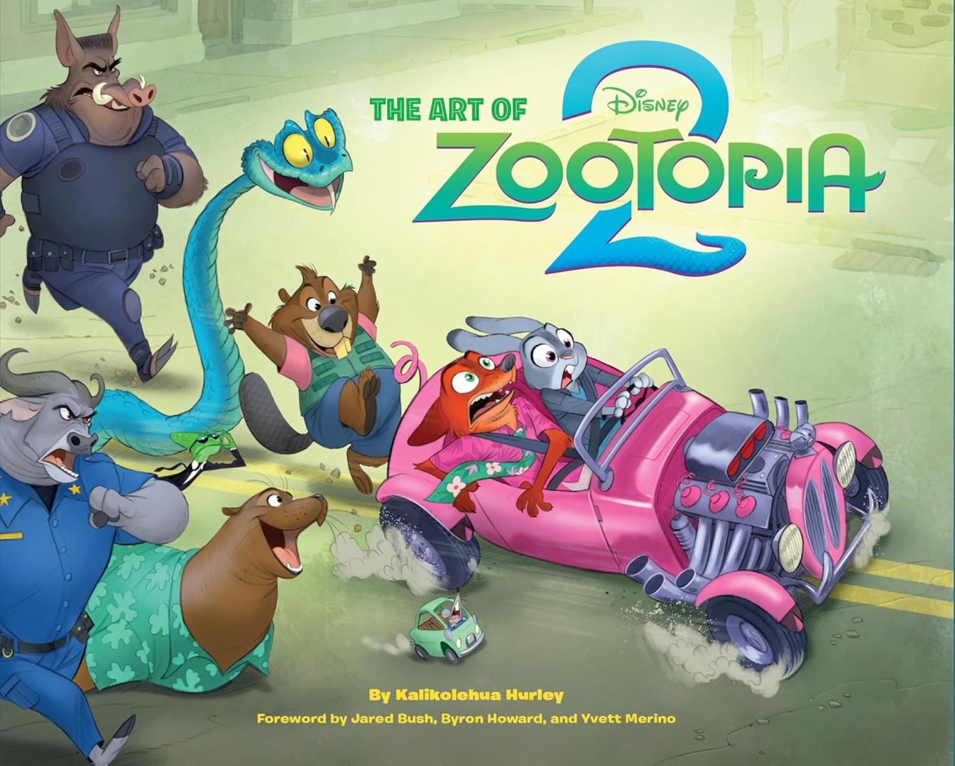 The Art of Zootopia 2 Book