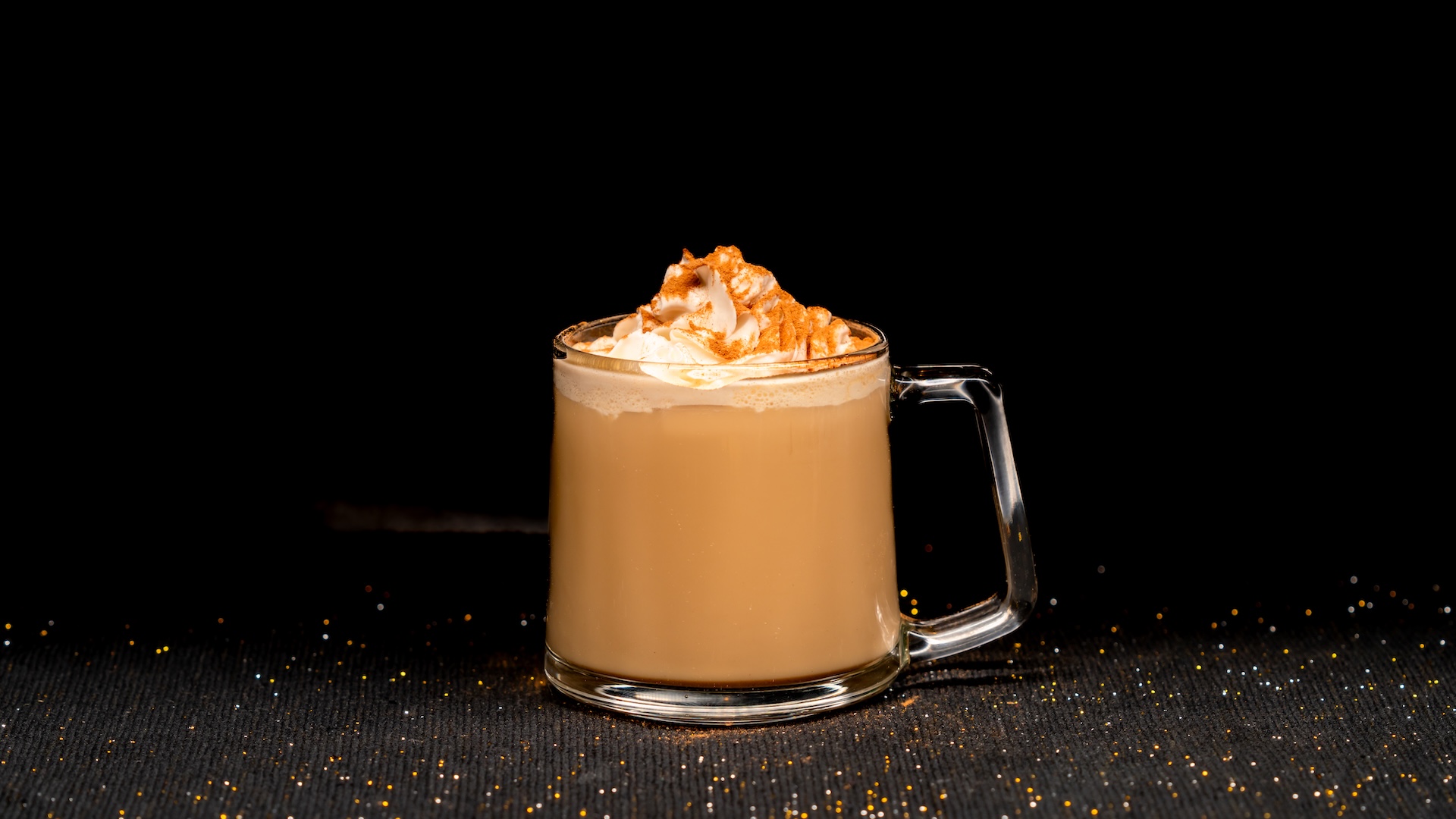 Pumpkin Spice Latte: Espresso, pumpkin spice syrup, and milk (Non-alcoholic) (Available hot or iced) 