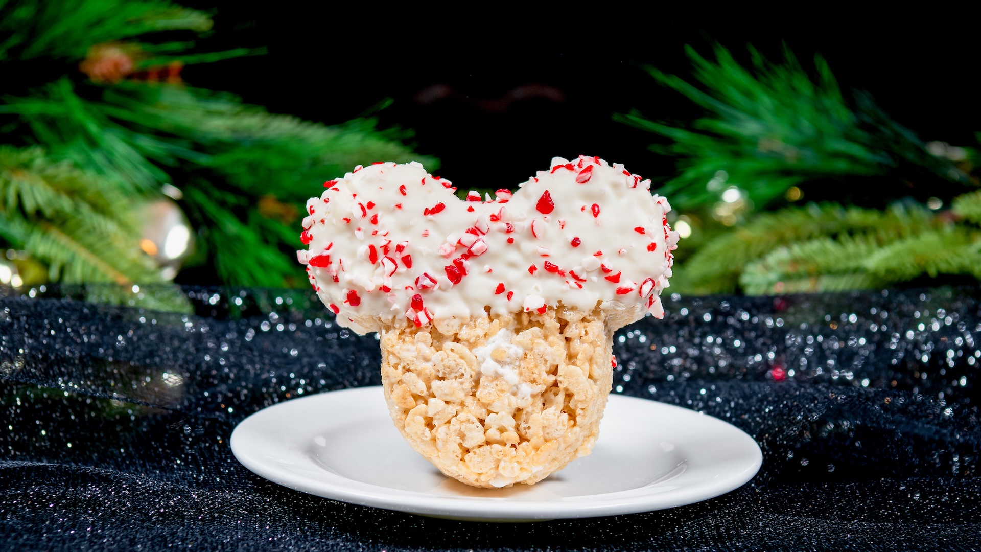 Peppermint Crisped Rice Treat 