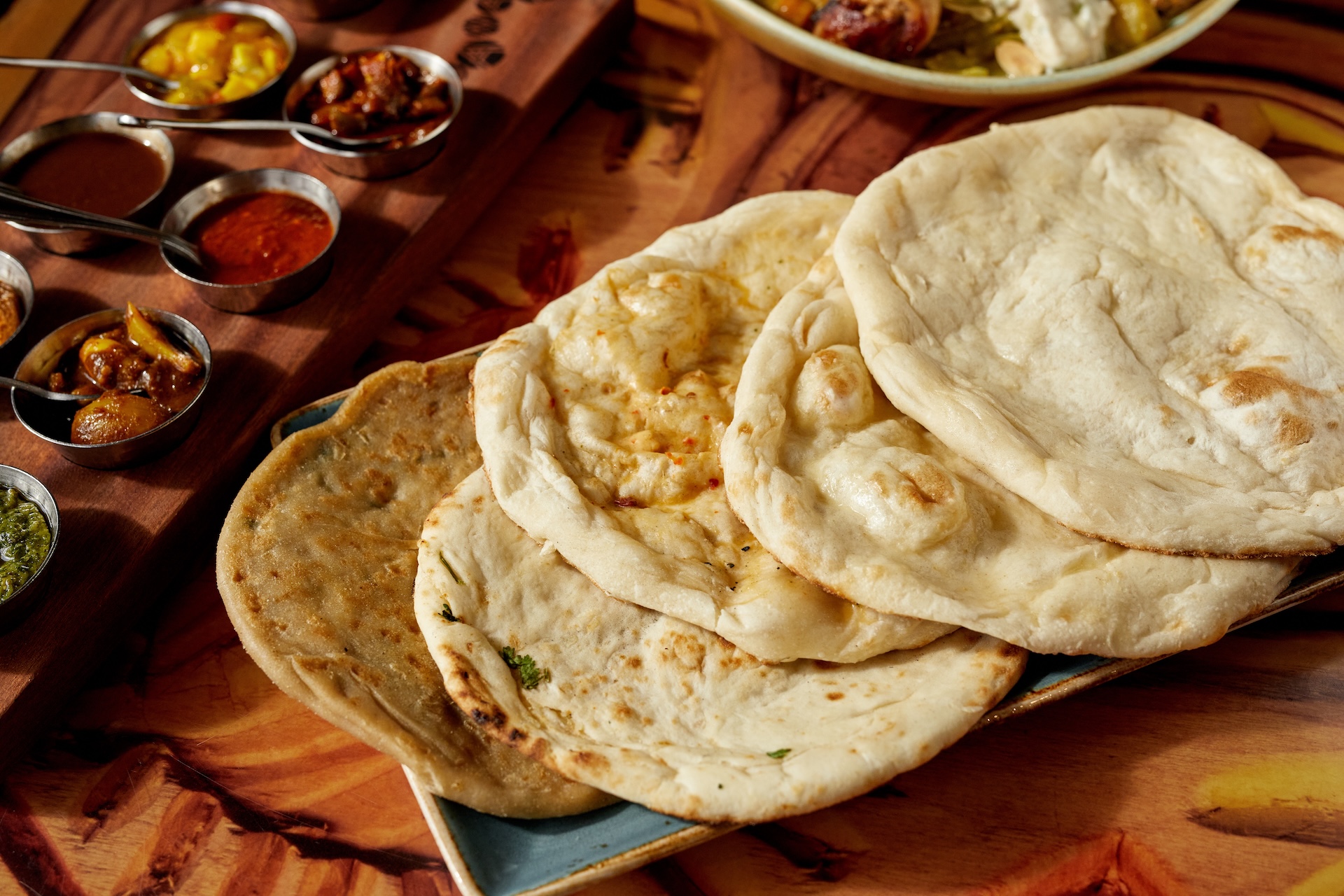Indian-Style Bread Service