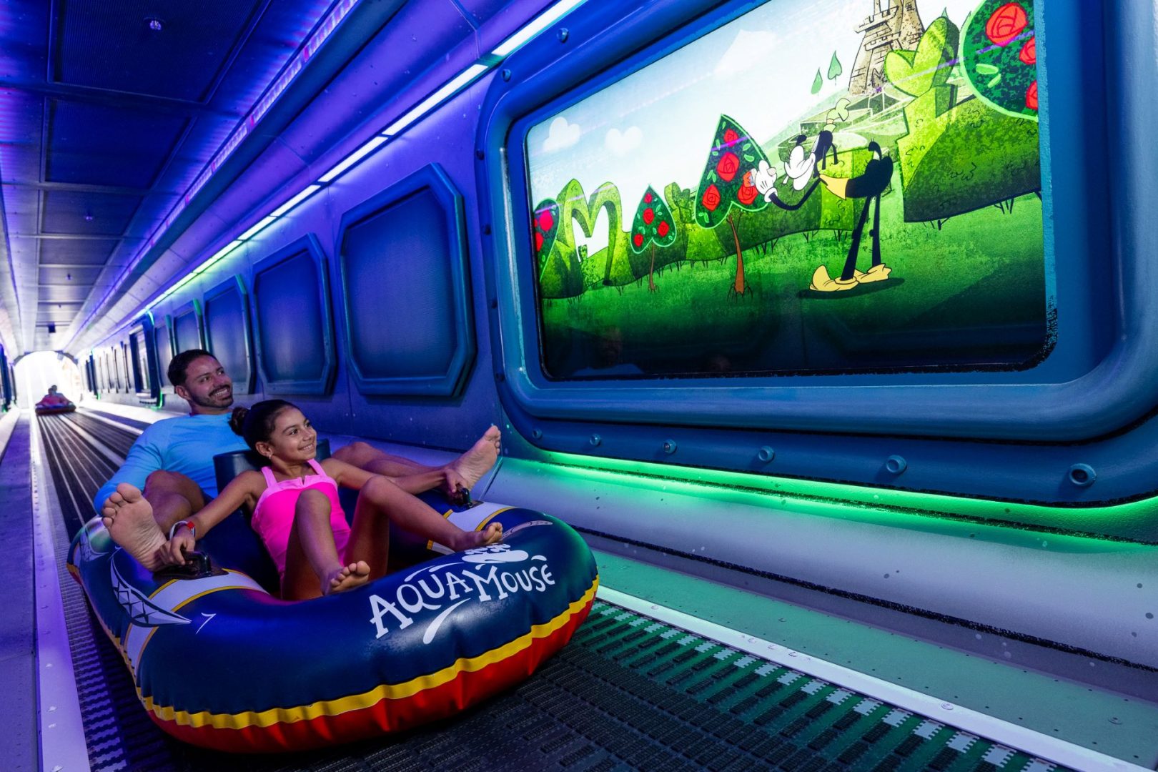 AquaMouse on the Disney Destiny