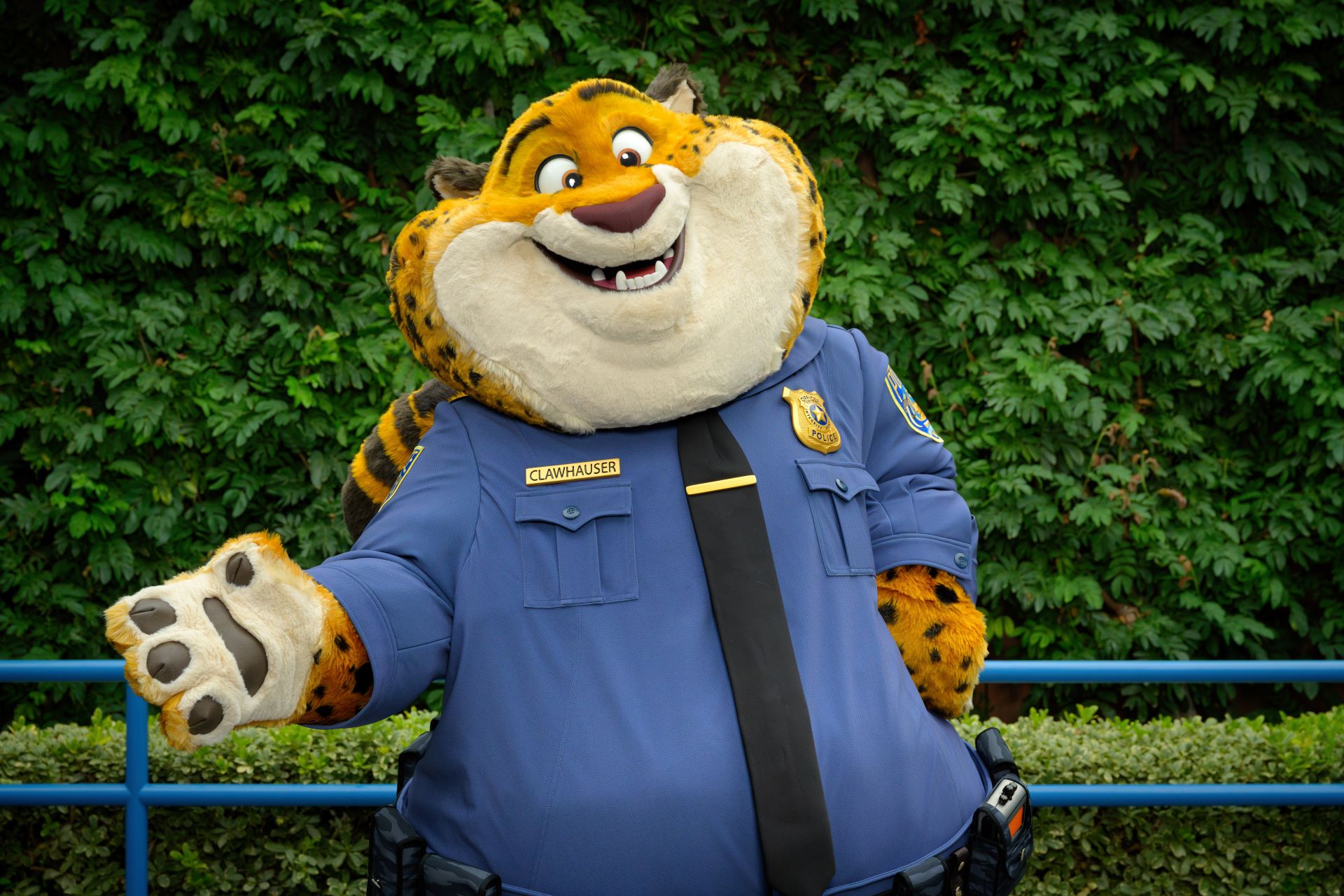 Clawhauser at Disneyland Resort