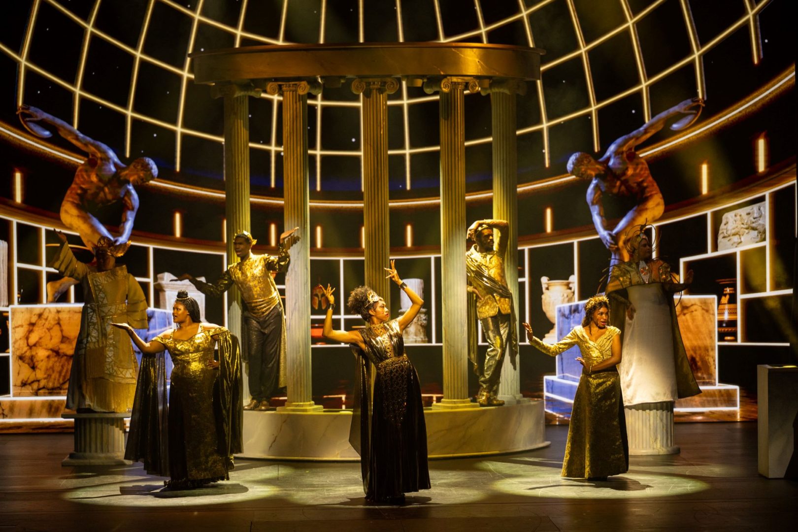 Hercules on the Disney Destiny