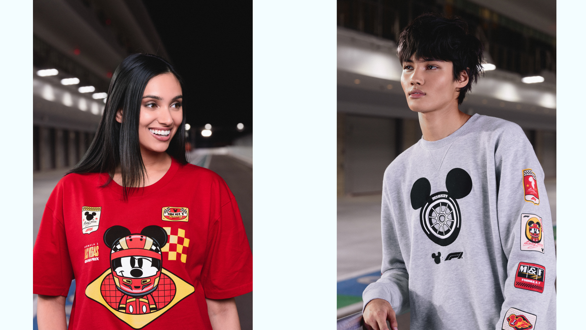 Disney and Formula 1 Debut Exclusive Merchandise Collection