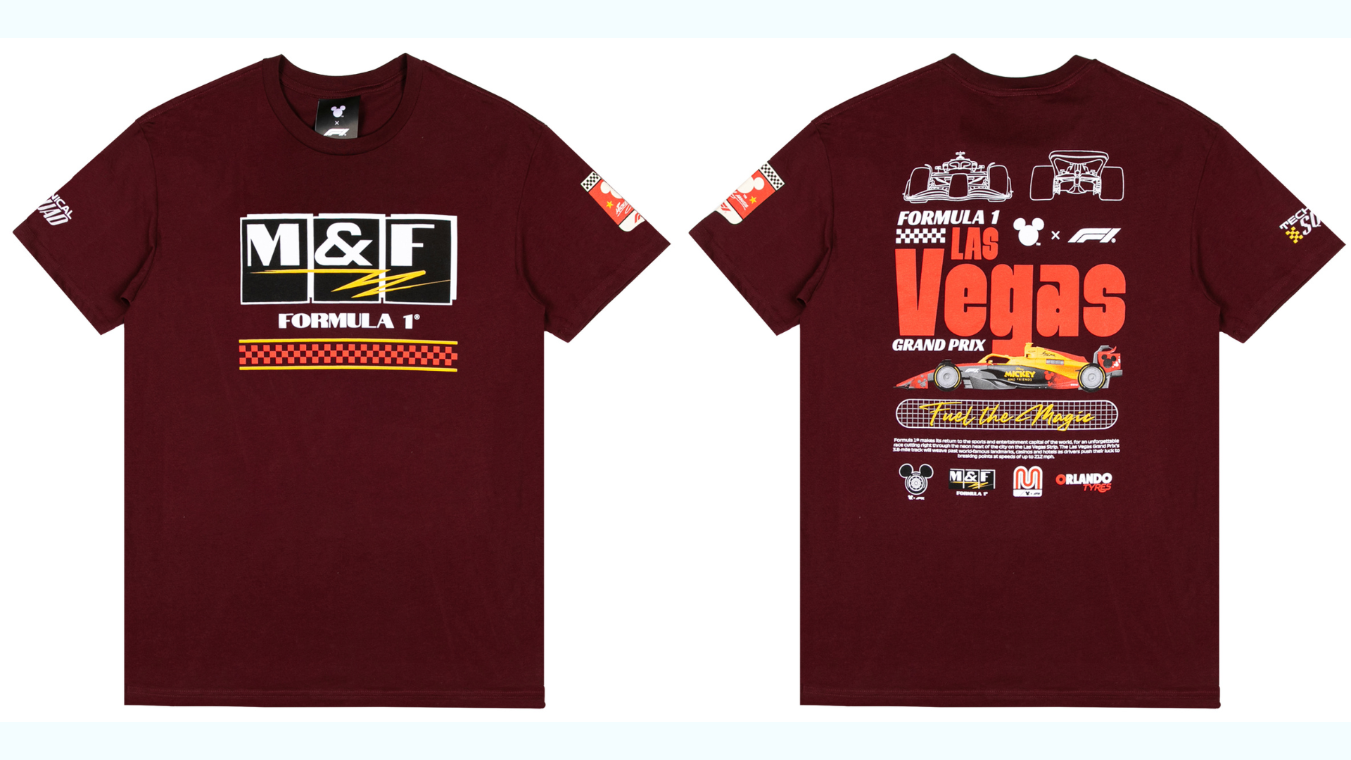 Disney x Formula 1 T-Shirt for Adults