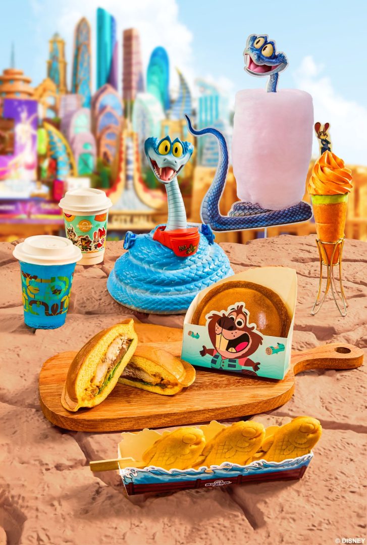 Food and Beverage Items at Shanghai Disney Resort - Zootopia 2