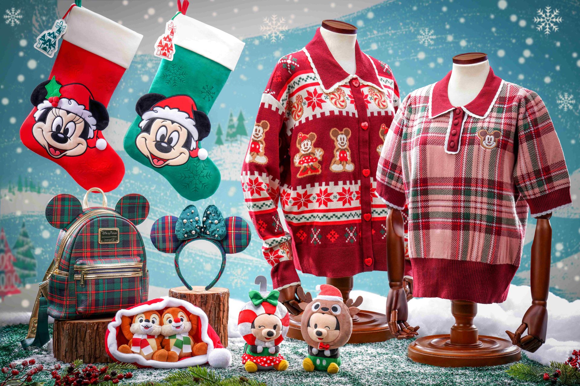 Holiday Merchandise at Hong Kong Disneyland