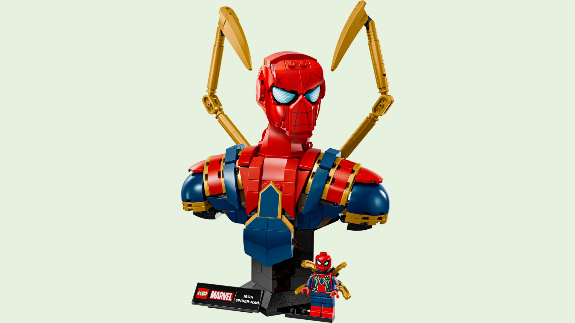 LEGO Iron Spider-Man Bust