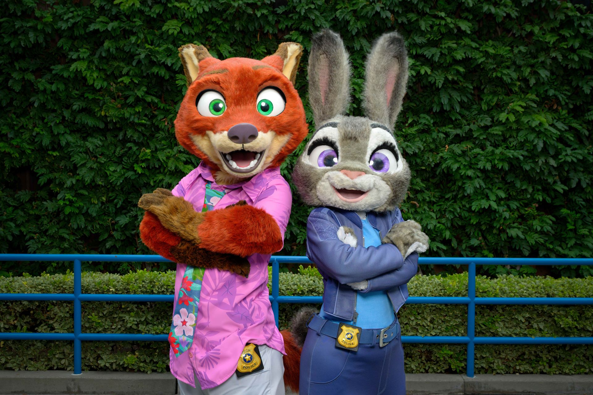 Nick and Judy at Disneyland Resort