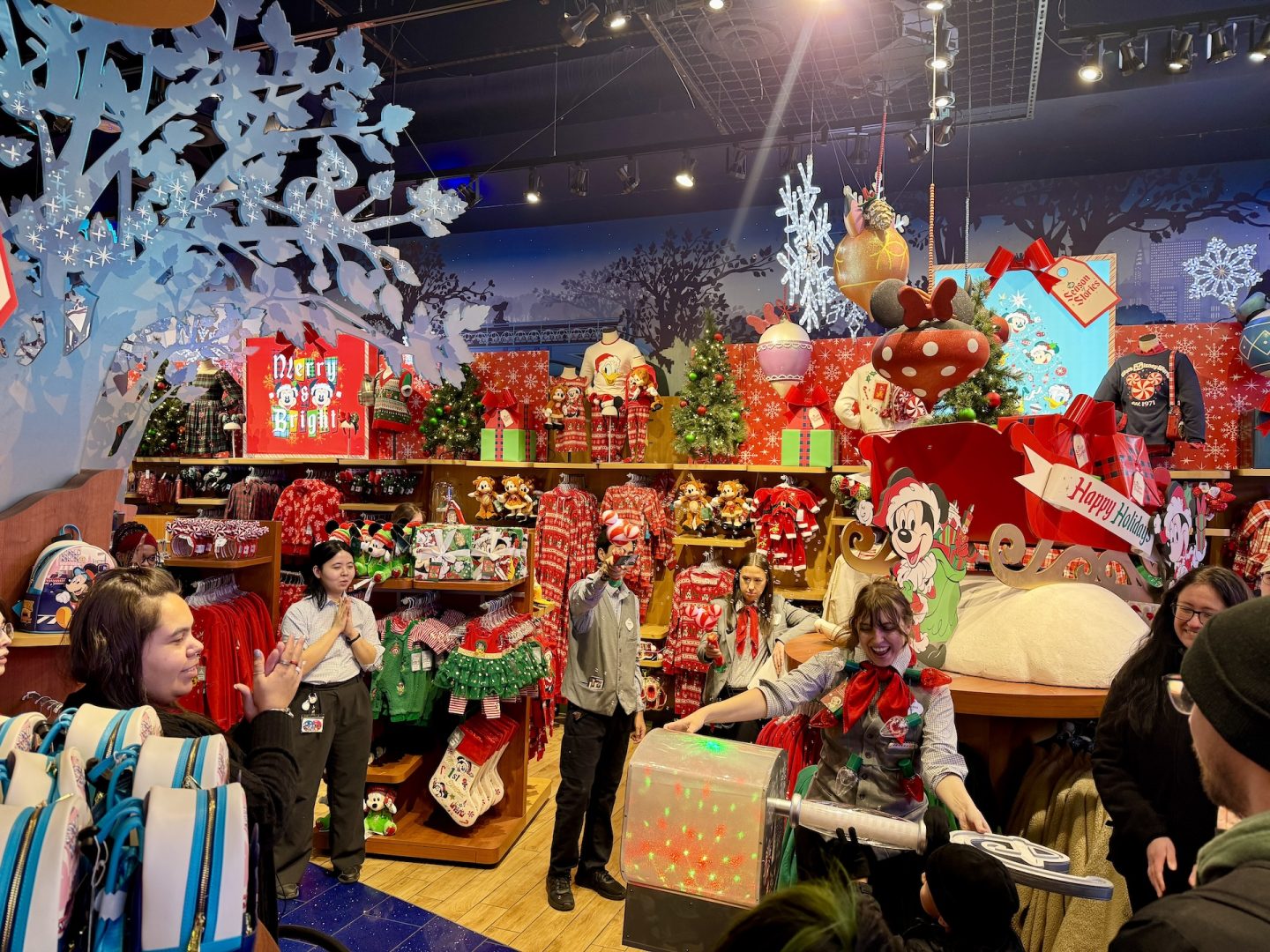 Holiday Shopping at Disney Store Times Square