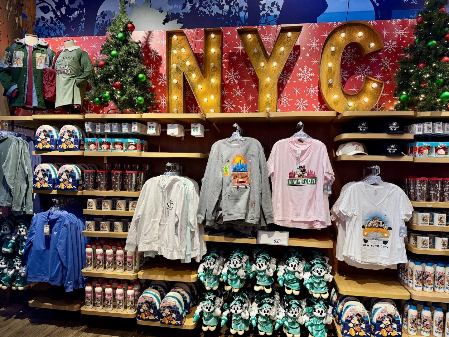 Holiday Shopping at Disney Store Times Square