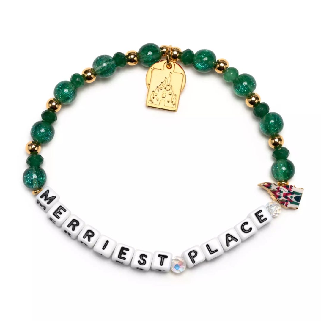Beaded Holiday Bracelets by Little Words Project from Disney Store and Disney Parks 