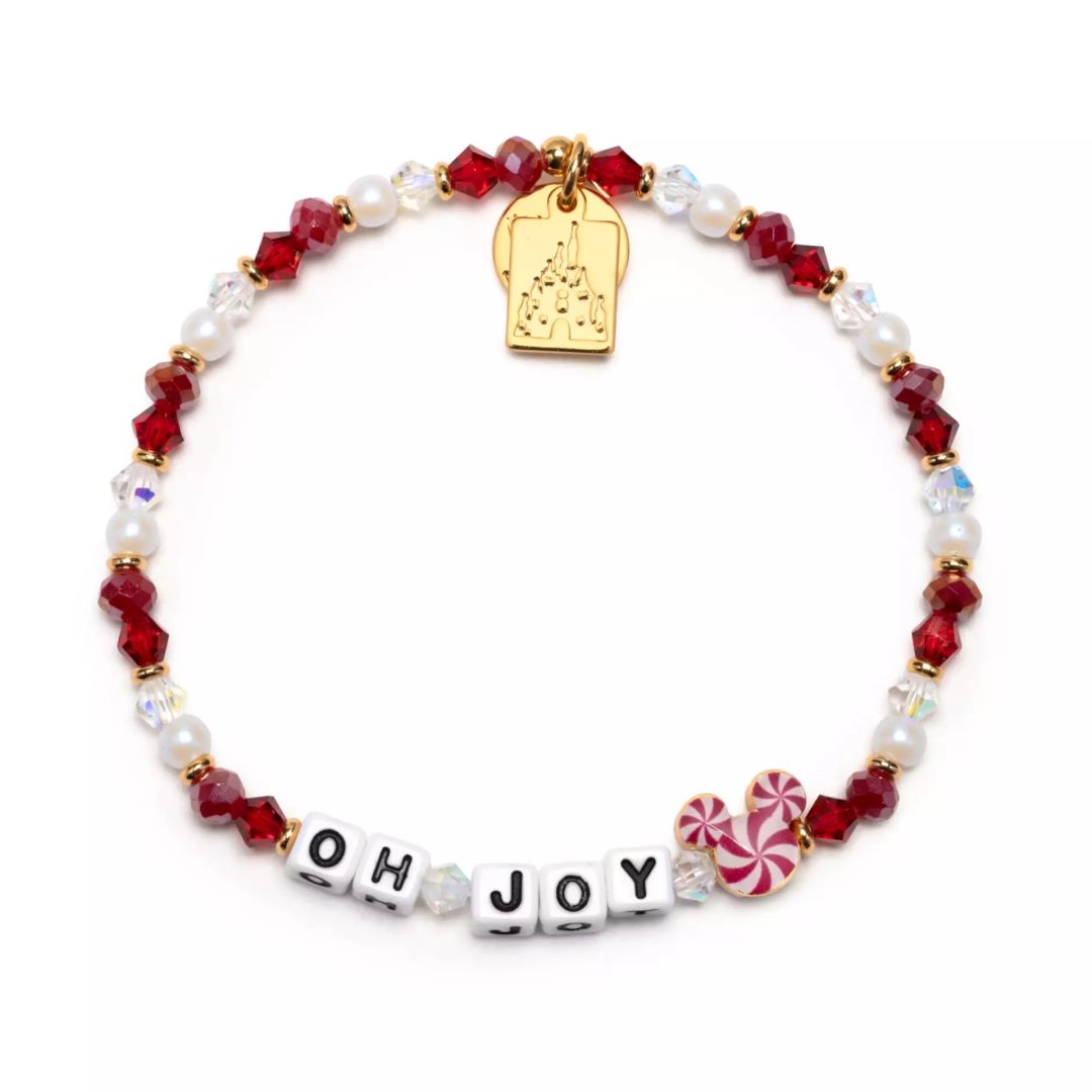 Beaded Holiday Bracelets by Little Words Project from Disney Store and Disney Parks 