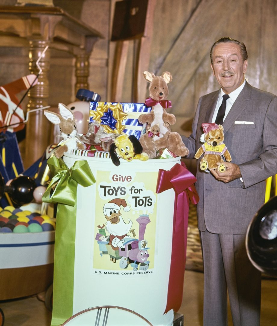 Walt Disney and Toys for Tots