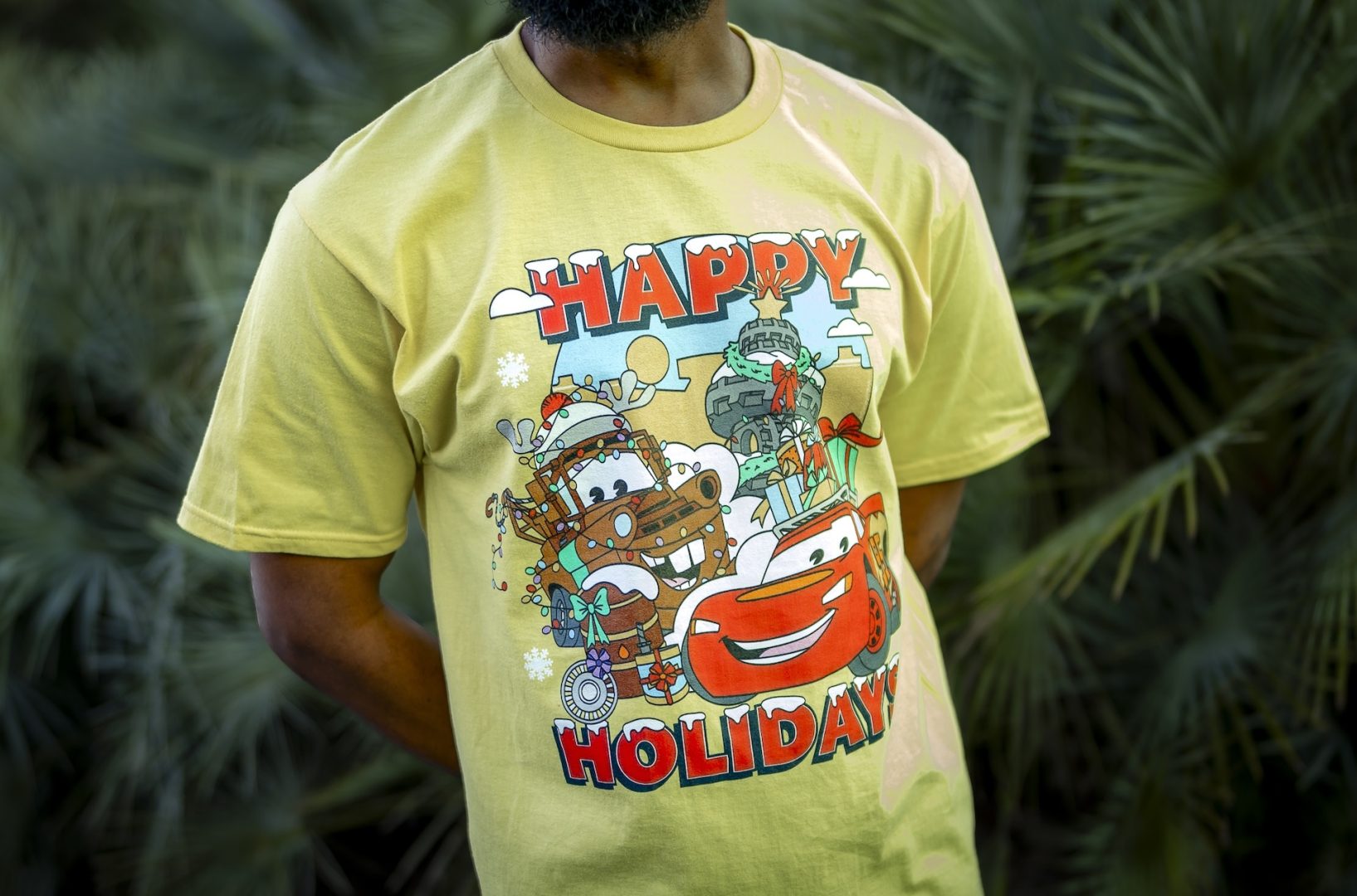 Disney and Pixar's Cars Happy Holidays Christmas Pals T-Shirt 