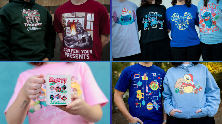 Shop for Last-Minute&nbsp;Disney&nbsp;Holiday Gifts with Amazon Merch on Demand