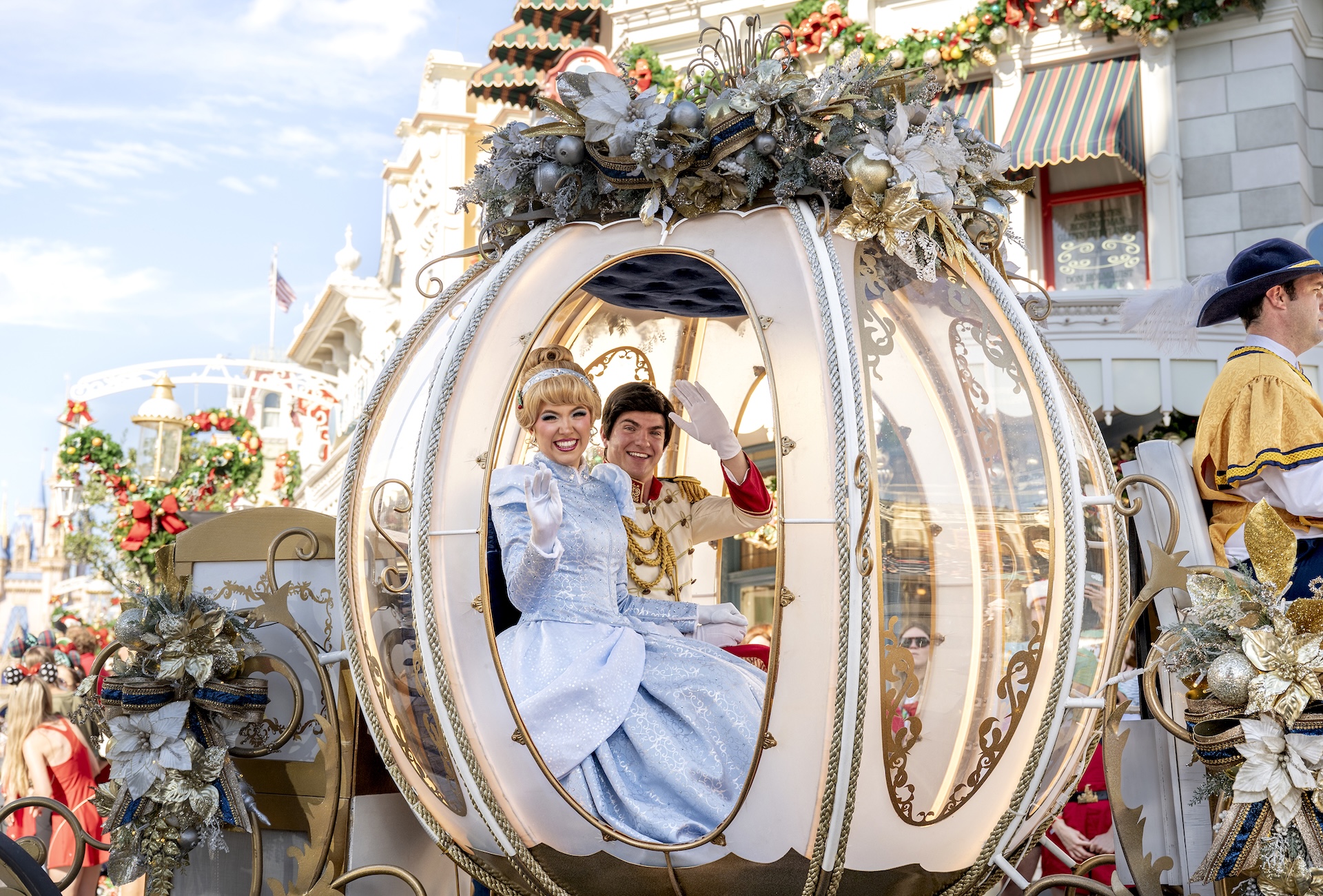 2025 Disney Parks Magical Christmas Day Parade Cinderella