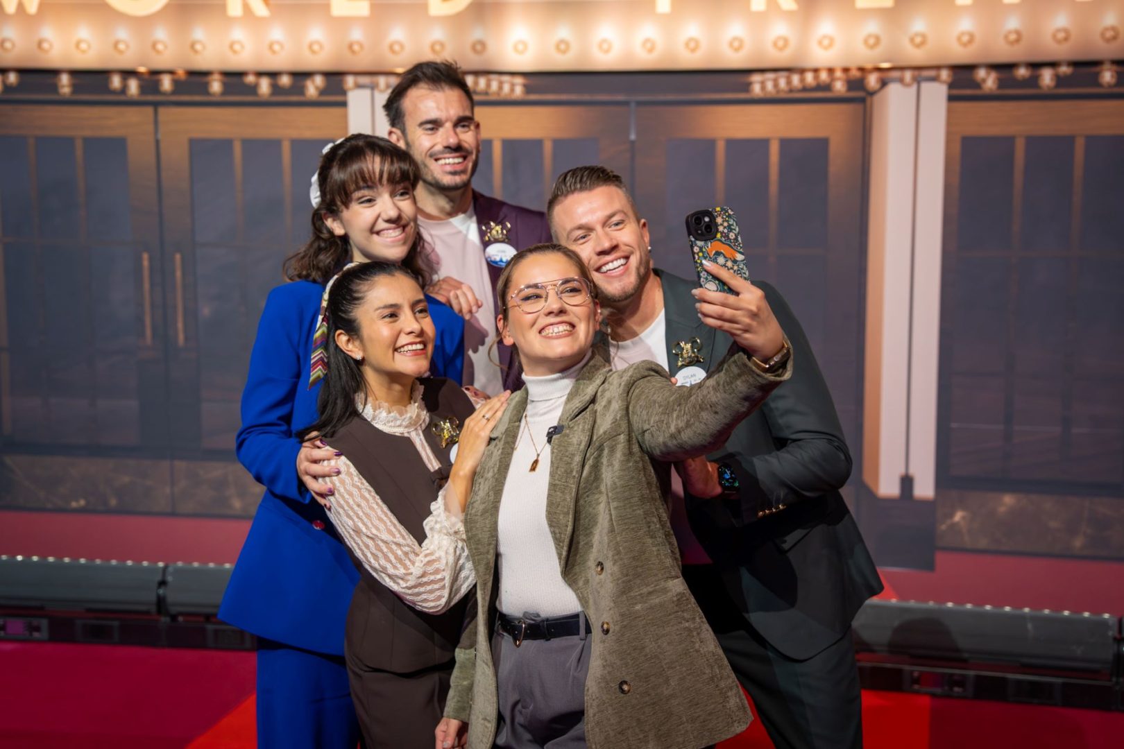 Dorine with Other Disneyland Paris Cast Members