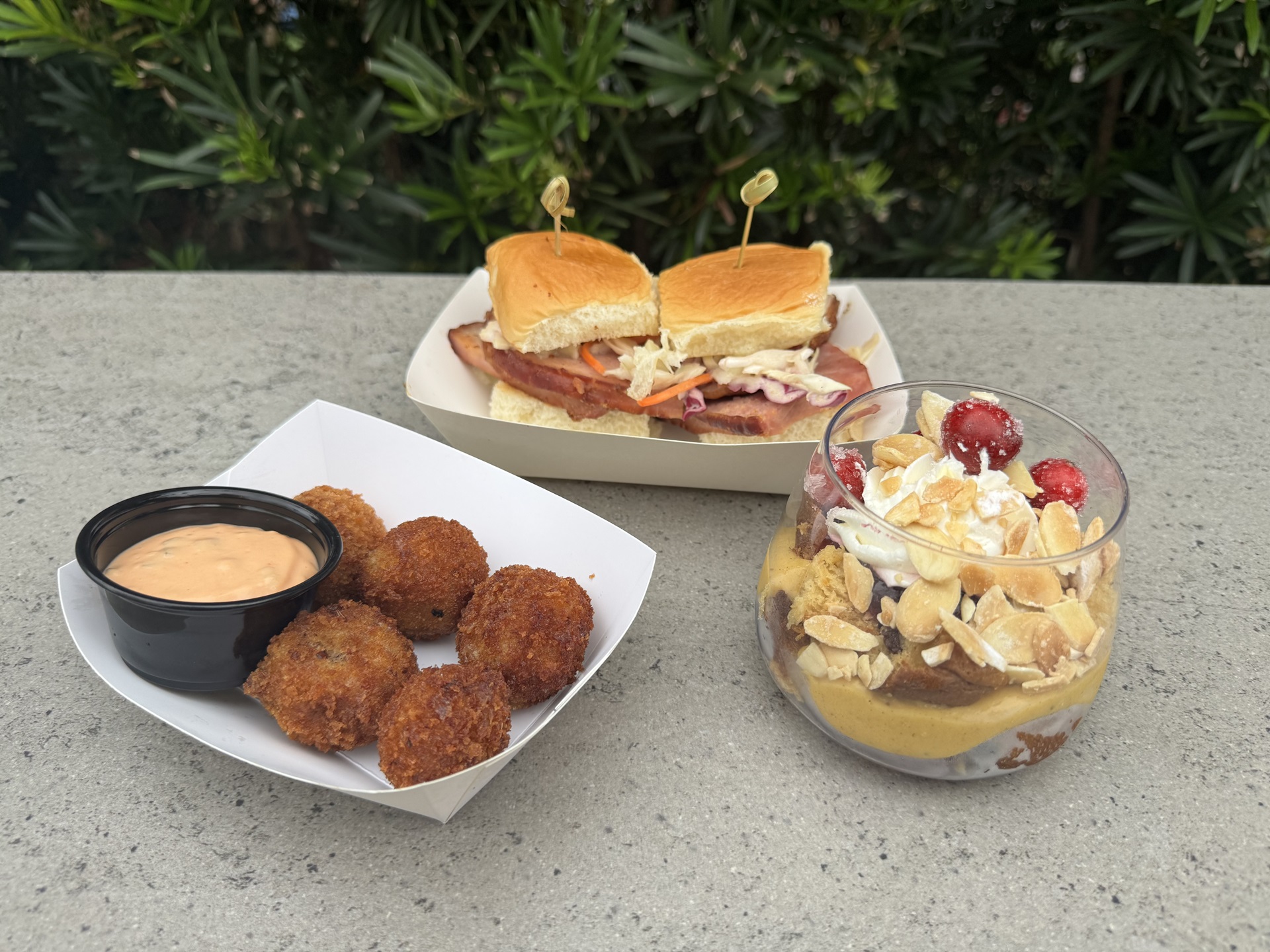 EPCOT Festival of the Holidays Favorites Past Booth Menu