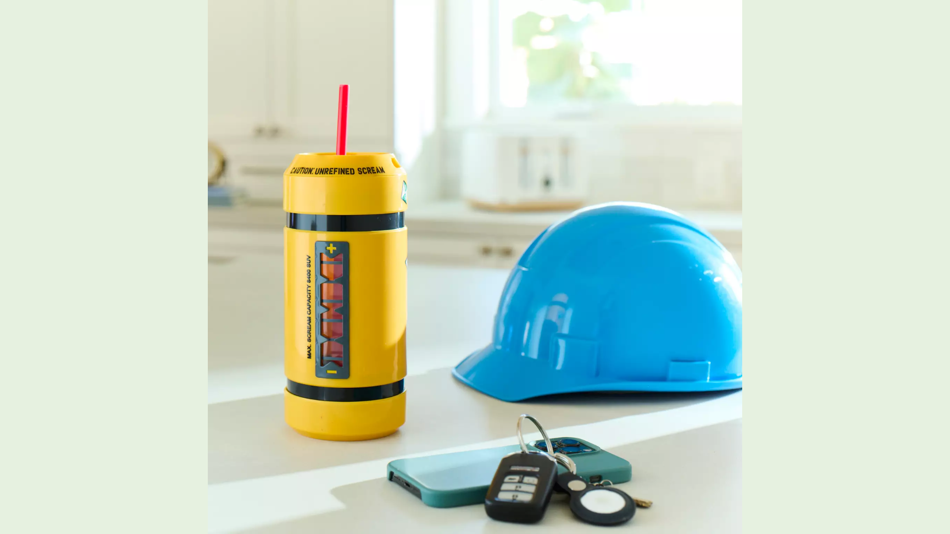 Monsters, Inc. Scream Canister 16 Oz. Water Bottle from Disney Store