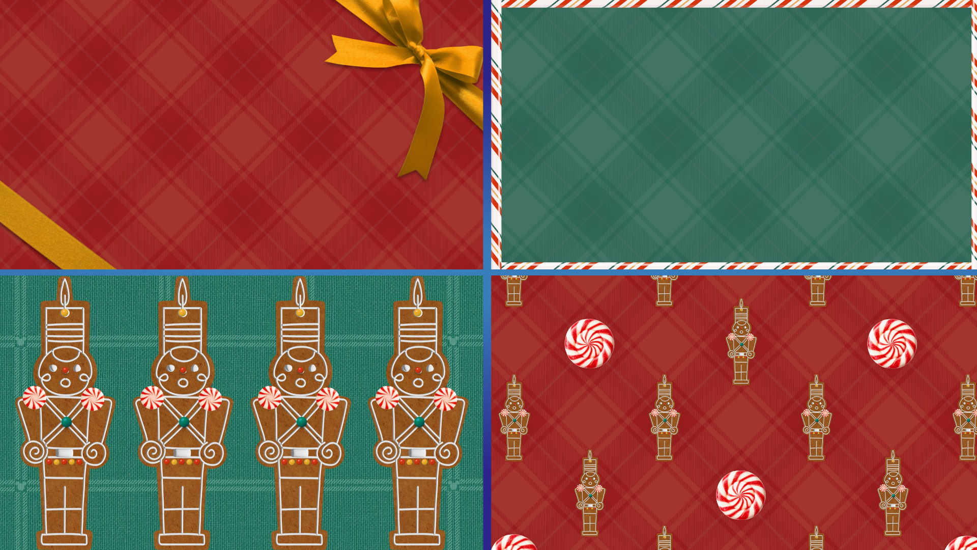 Sweets, Treats, and Gifts New Disney Holiday Wallpapers