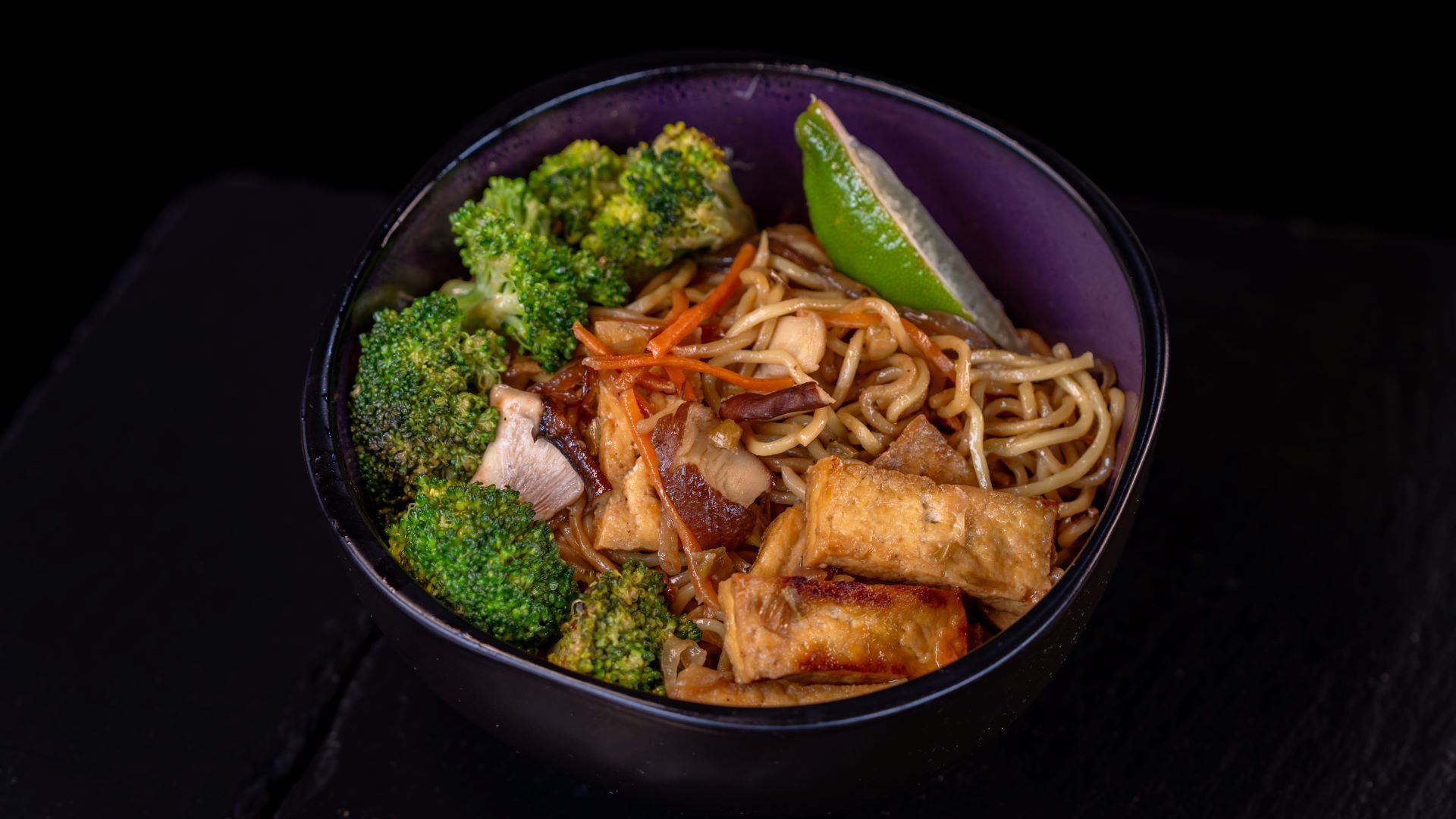Tofu Noodle Stir-fry at Lucky Fortune Cookery