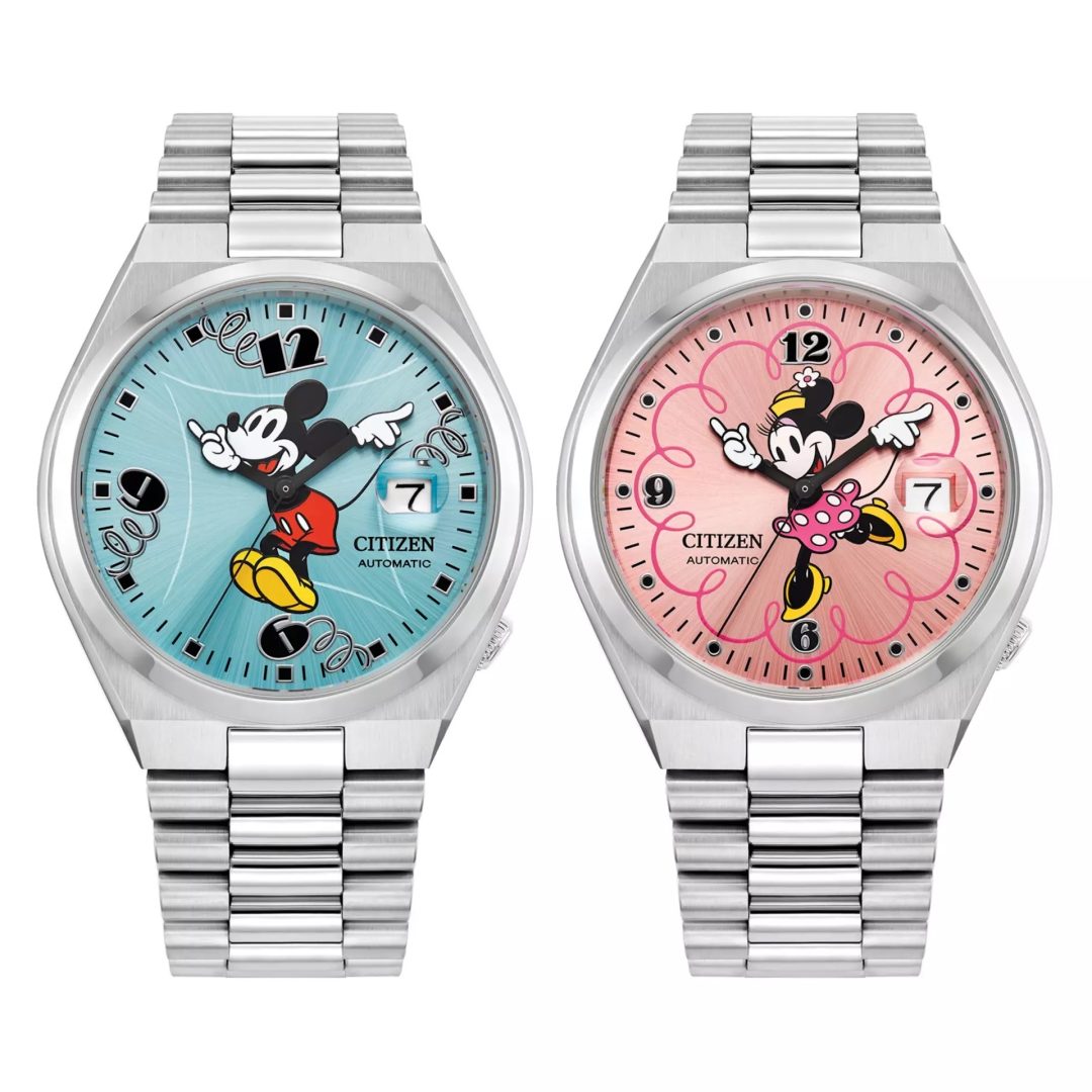 Disney Store | Mickey Mouse and Minnie Mouse Watch Set by Citizen 