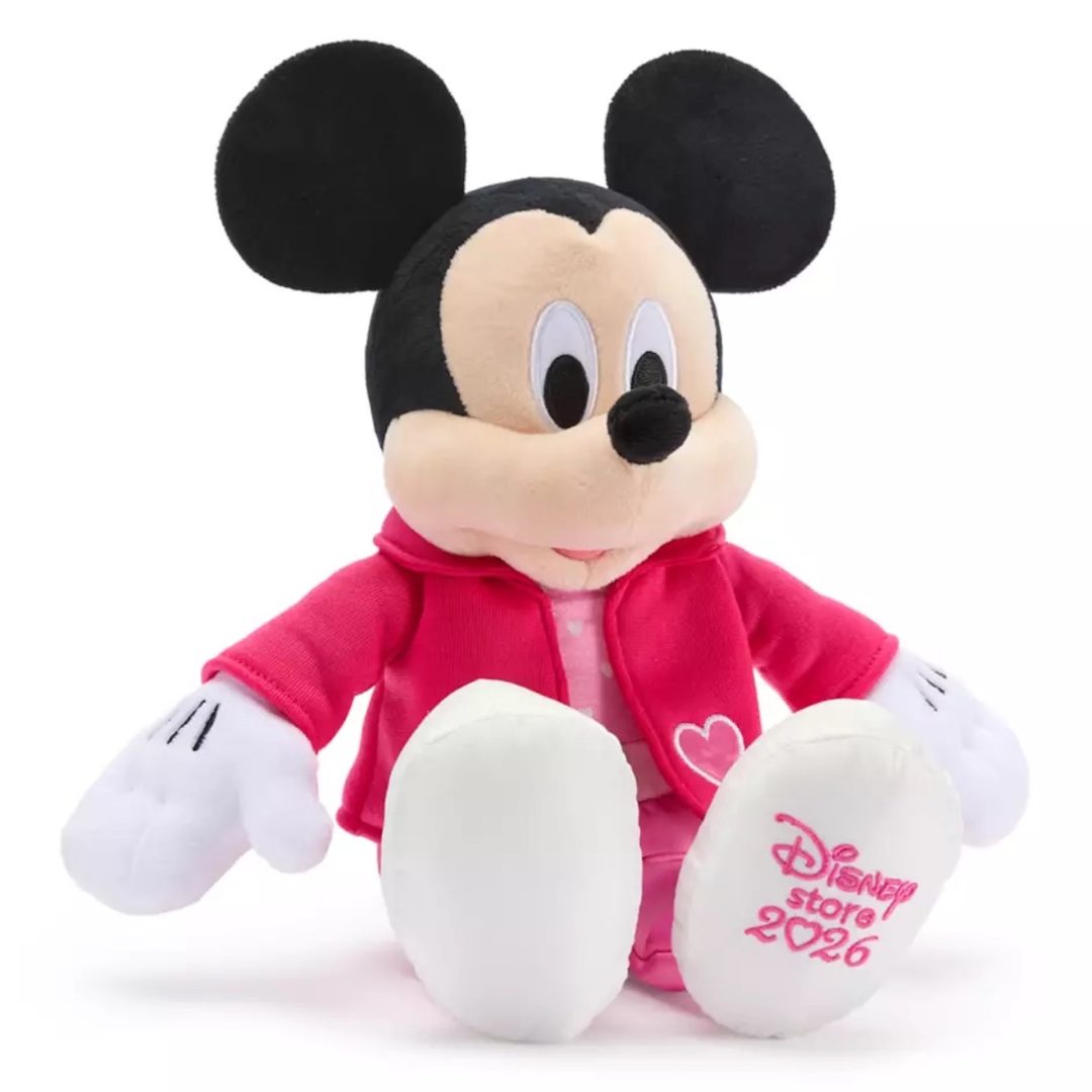 Disney Store Mickey Mouse Valentine&rsquo;s Day 2026 Plush 